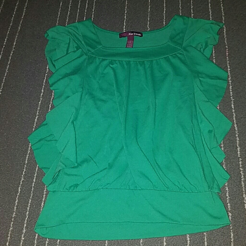 Epic Threads Green Shirt